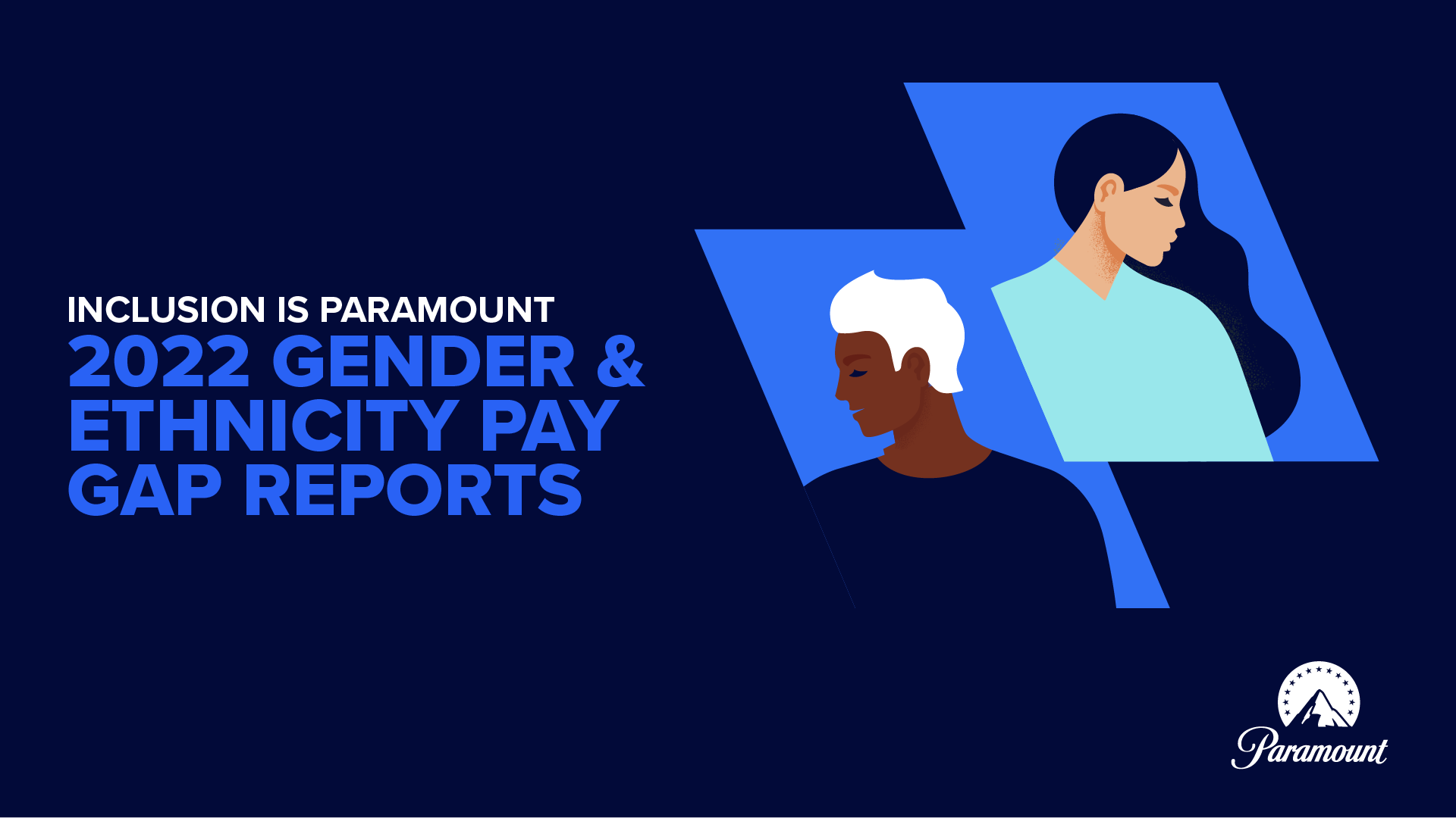 banner linking to Paramount in the UK's 2022 gender and ethnicity pay gap reports